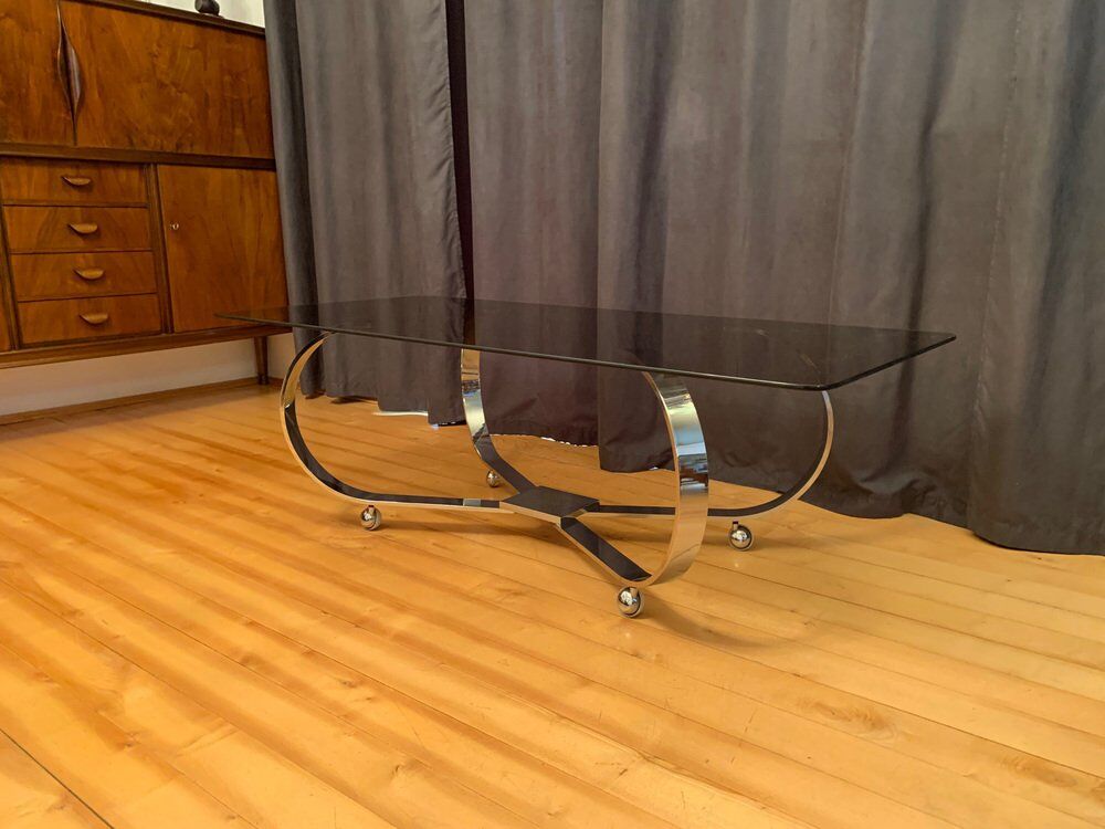Mobile coffee table, Italy, 1970s