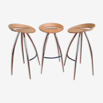 Tabourets lyra par design group italia pour magis