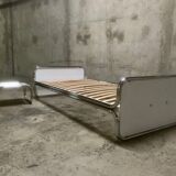 Lit et table de chevet design style 1970' vintage