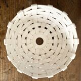 Hanging lampshade in barbotine ceramic - Italy