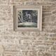 Oil painting on panel Winter Landscape signed Roger Comte
