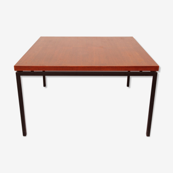 1960s coffee table in teak and metal