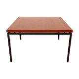 1960s coffee table in teak and metal