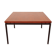 1960s coffee table in teak and metal