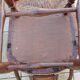 Old vintage ERCOL caned chair