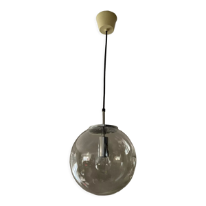 Suspension Space Age globe en verre