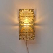 Pair of Midcentury Very Rare Wall Lamps M. P. R., Sweden, 1960s