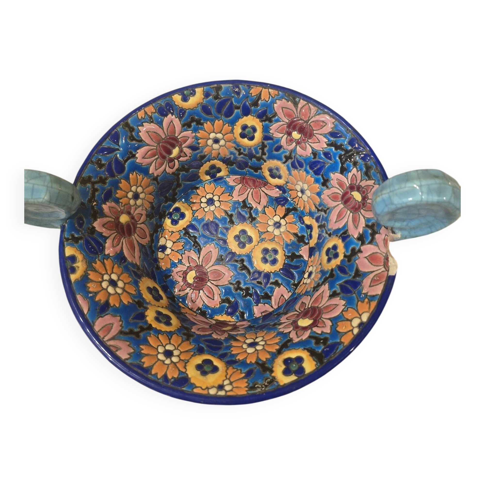 Enamel plate