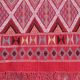 Traditional handmade red kilim rug 187-114cm