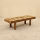 Coffee table attributed to Roger Capron, model "Pain Brulé", France, 1970.