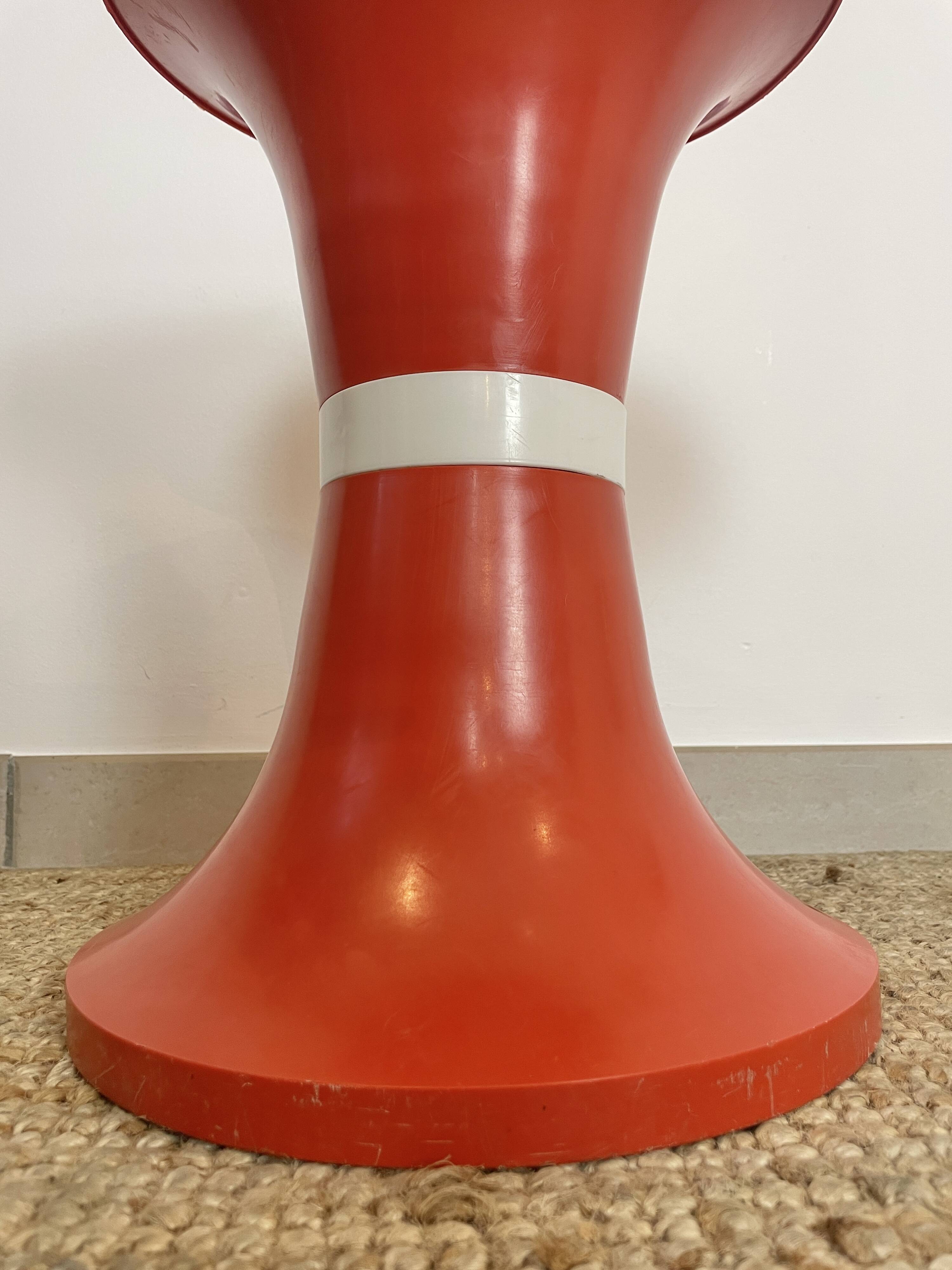 Tabouret tamtam orange