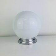 Applique ou plafonnier globe opaline art déco