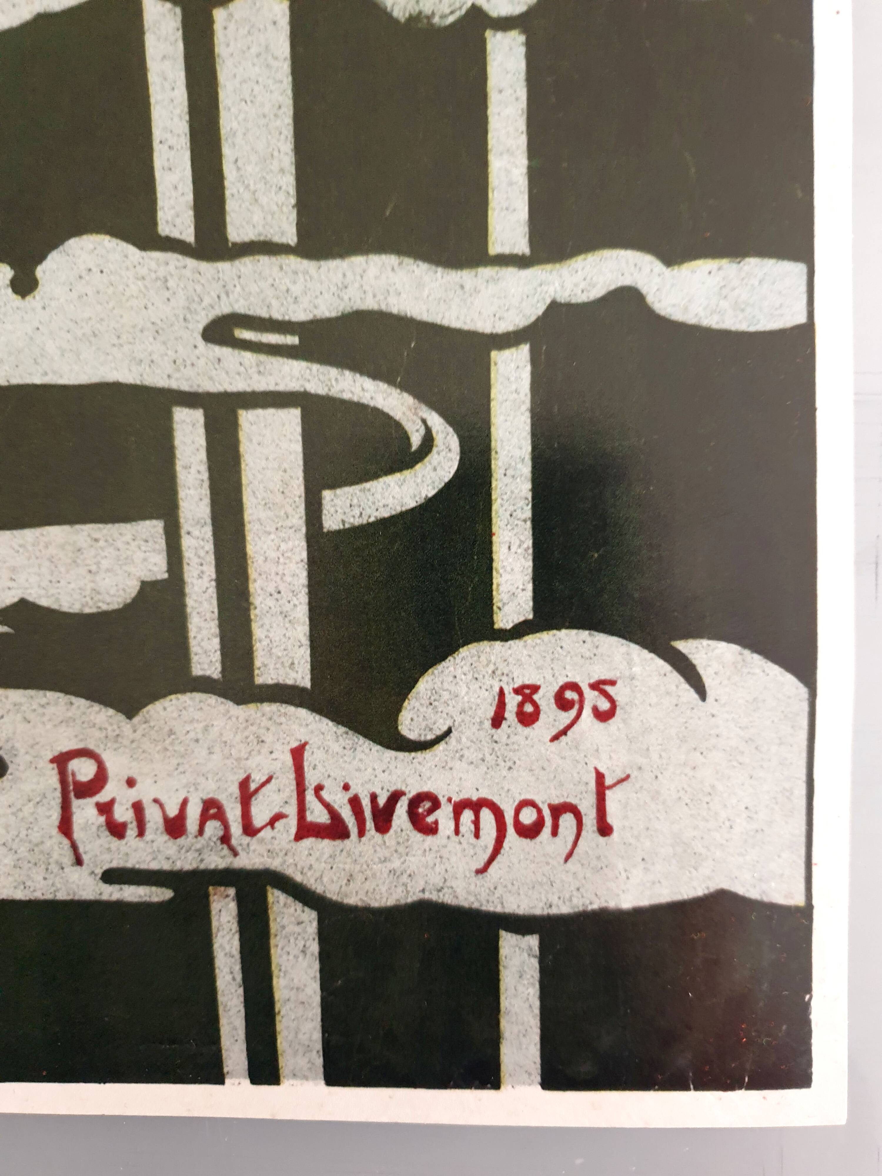 Robette absinthe poster - henri privat-livemont