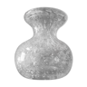 Vase soliflore style Biot en verre bullé