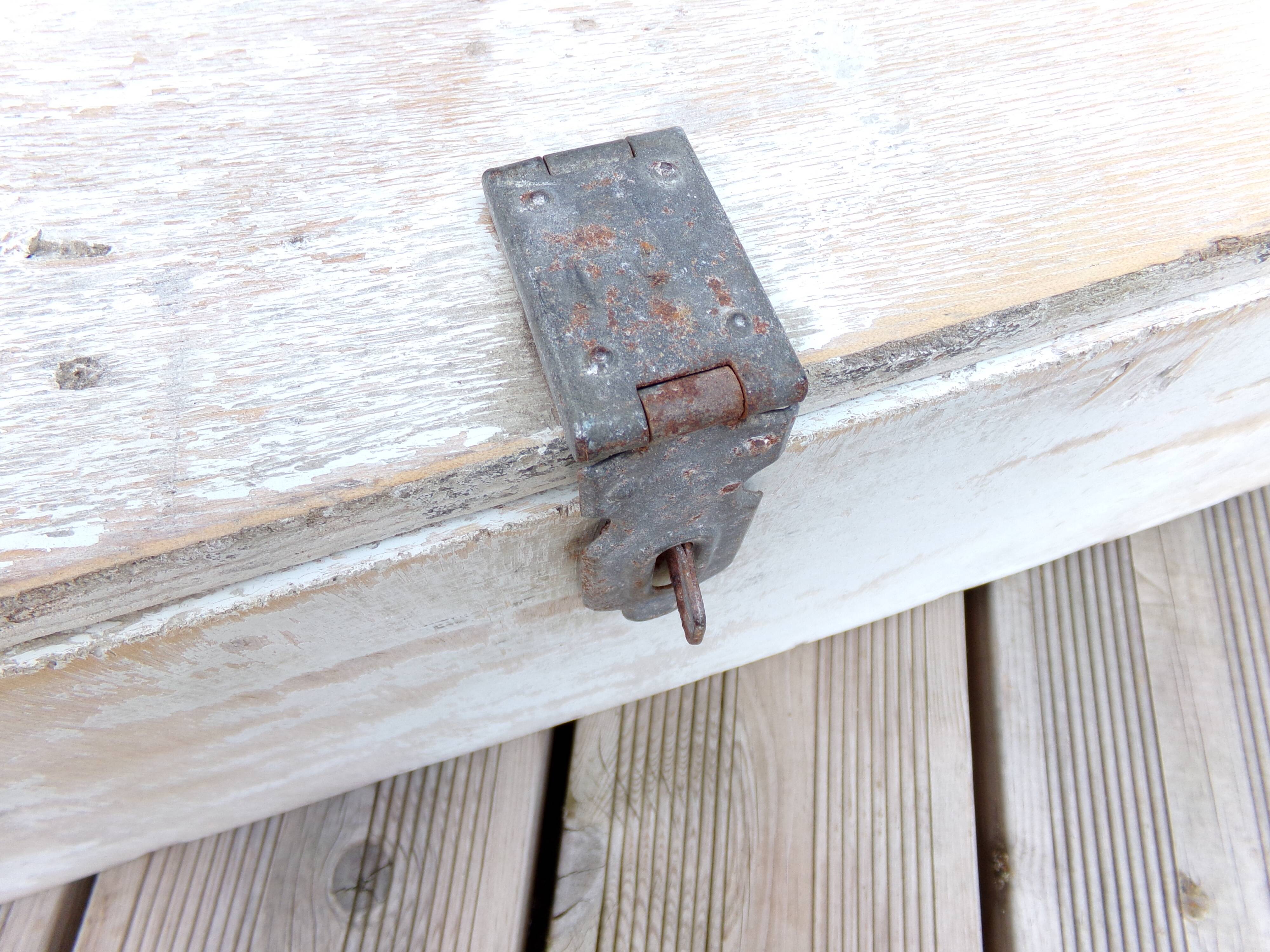 Wooden storage chest