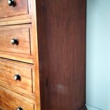 English marine chest of drawers