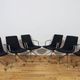 Mid-Century Conference Chairs "Comet" by Gunilla Allard for Lammhults, Sweden, 1990s, Set of 6