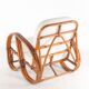"Bretzel" armchair in rattan