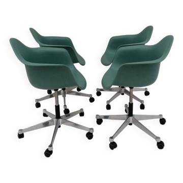 Set of 4 PACC armchairs by Charles and Ray Eames for Vitra