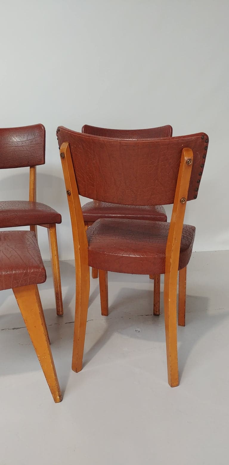Set of 4 vintage chairs