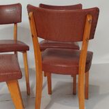 Set of 4 vintage chairs