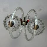 Venetian glass chandelier from Murano, circa 1950.