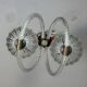 Venetian glass chandelier from Murano, circa 1950.