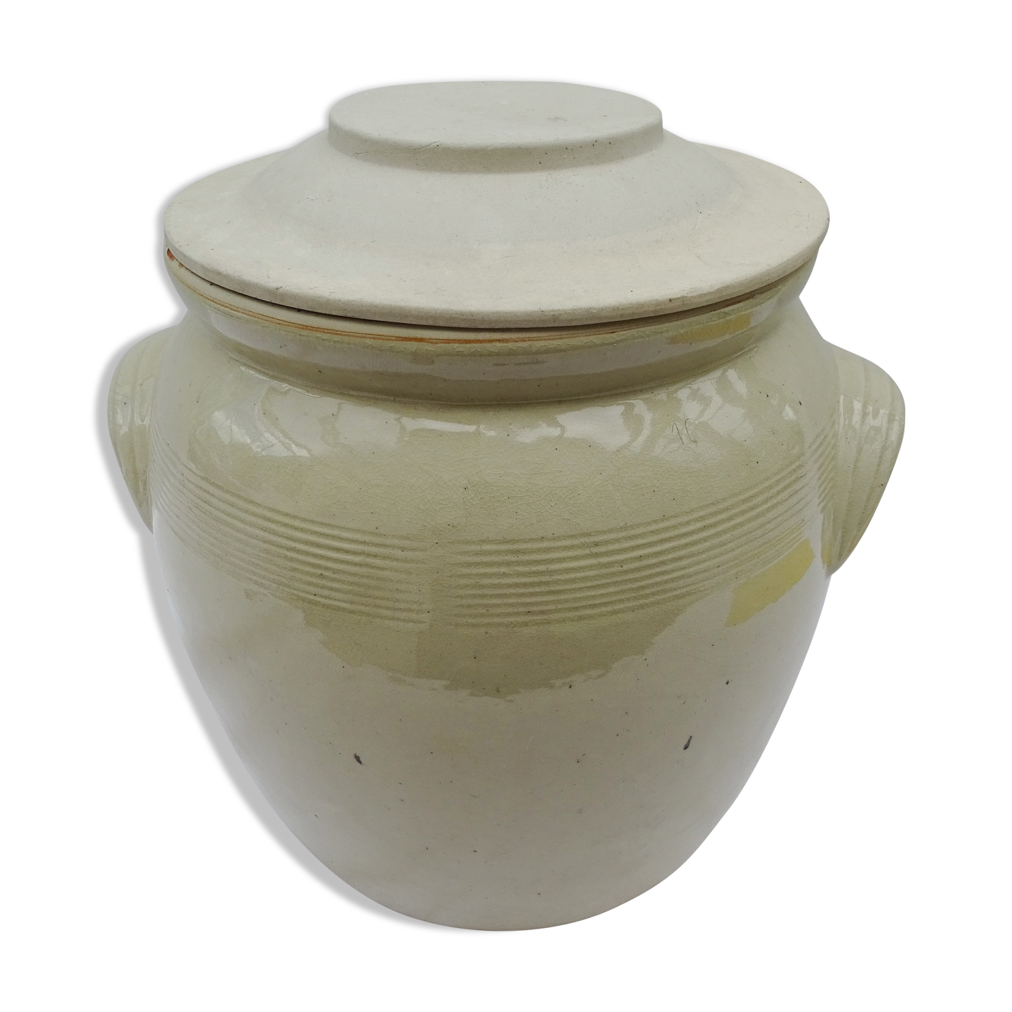 Beige candied pot no.10