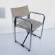 Folding Canvas Chair X75-2 Börje Lindau & Bo Lindekrantz Lammhults 1970s