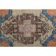 1970s Vintage Turkish Hand-Knotted Wool Cotton Orange Runner Rug 82x261