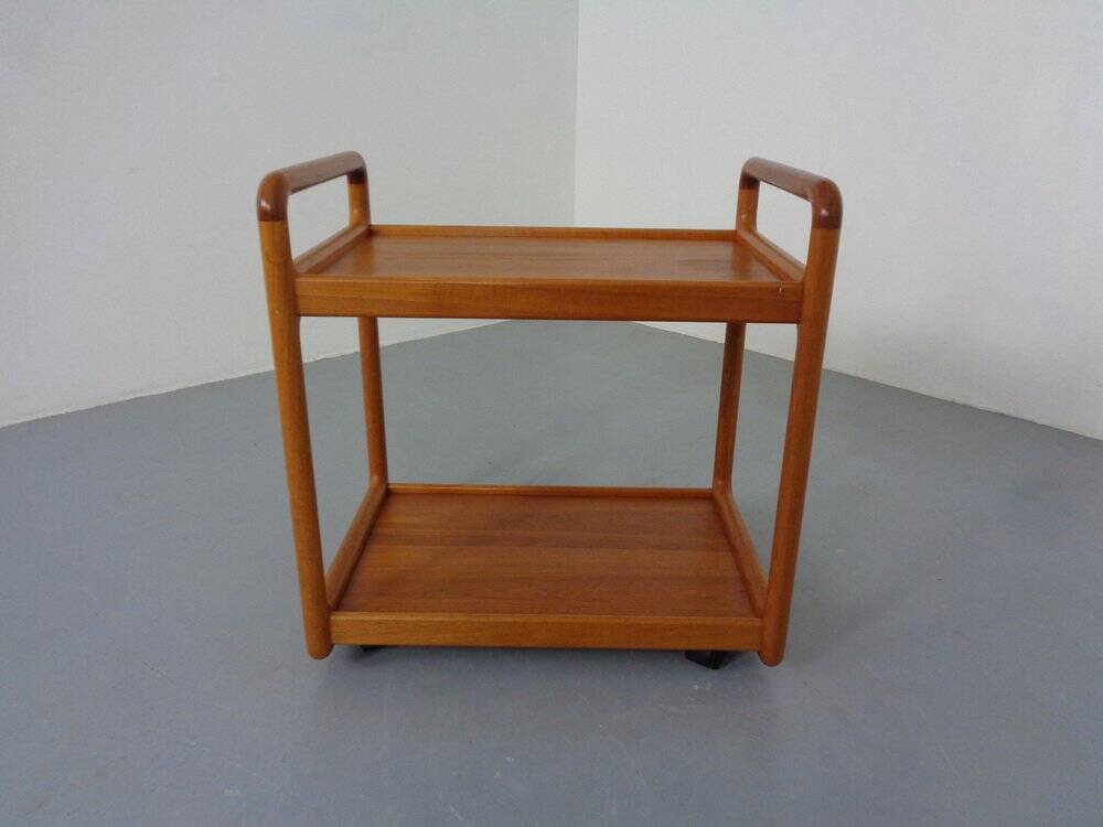 Teak Tea Cart by Cado, Denmark, 1970s