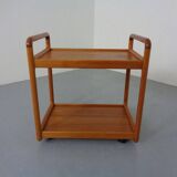 Teak Tea Cart by Cado, Denmark, 1970s