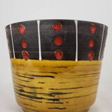 Vintage ceramic pot cover 60 Scheurich