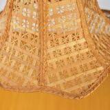 Vintage rattan pendant lamp