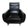 Luxury black Leather Armchair