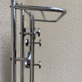 1950s chrome-plated aluminum entrance hall