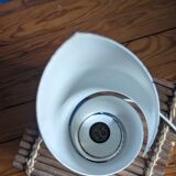 Chrome flame lamp