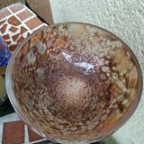 Set of Marmorean glass cups from Soisy Glassworks on school