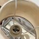 Vintage table lamp with 3 lampshades
