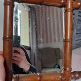 Very beautiful barber mirror from the 1950s