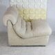Chair "Space Age" in unbleached wool, France, circa 1970