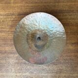 Handmade German copper candlestick from the mid-century by AWD, 1960s.