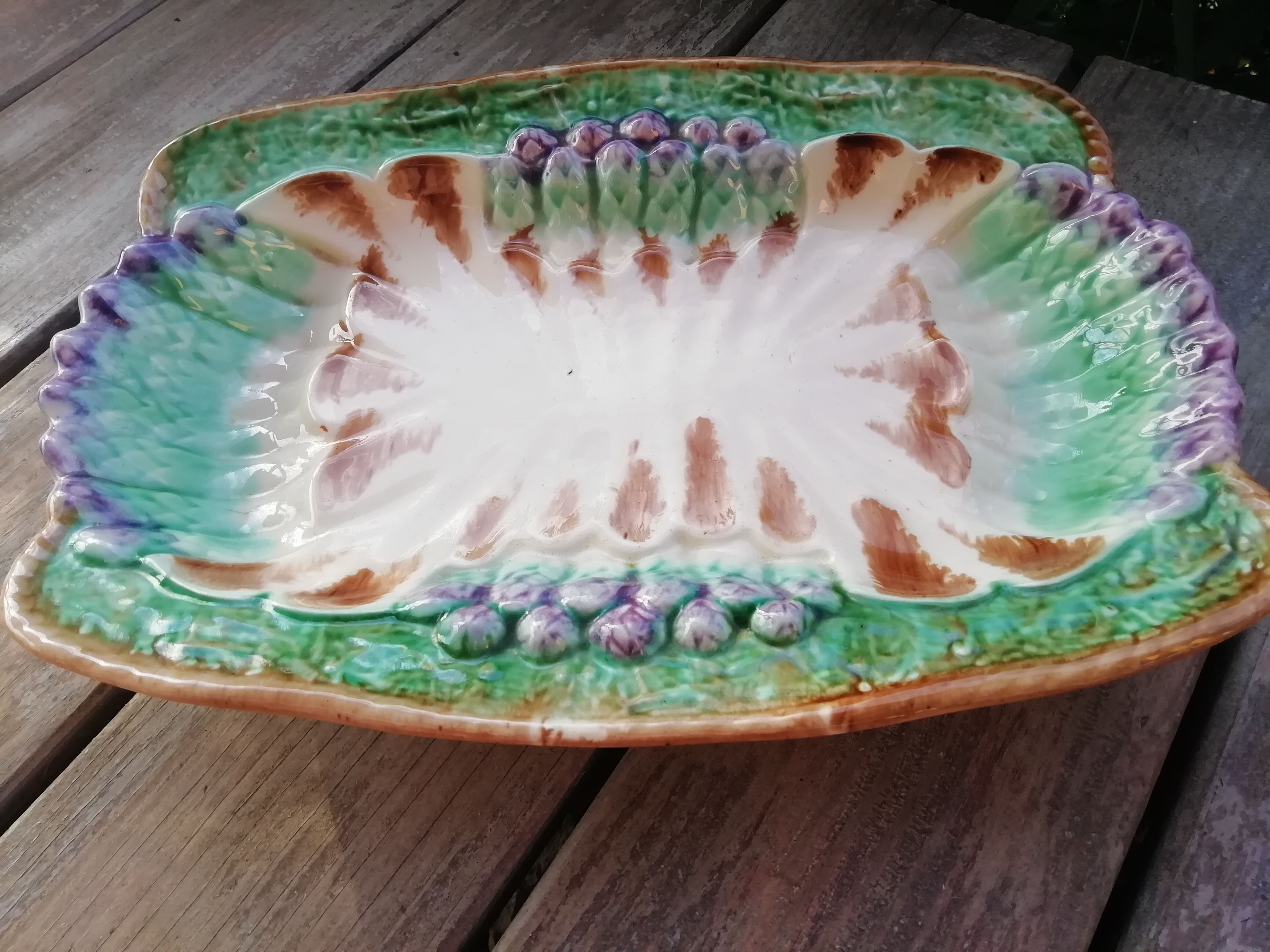 Slurry asparagus dish