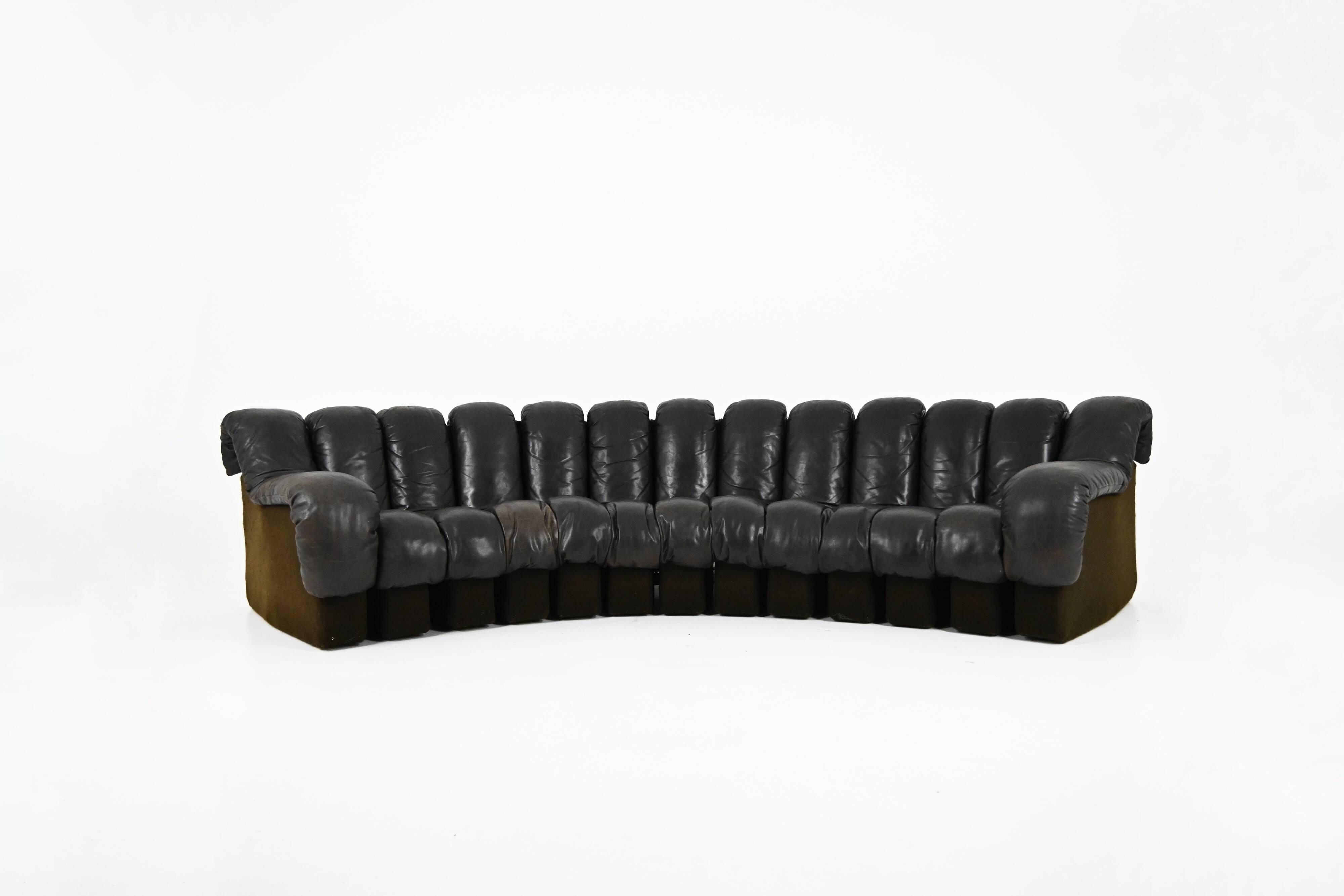 DS-600 sofa by Berger, Peduzzi, Vogt & Ulrich for De Sede, 1970s
