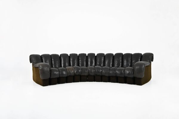 Canapé DS-600 par Berger, Peduzzi, Vogt & Ulrich pour De Sede, 1970s