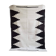 Argentinean rug 100% pure wool black and white