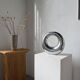 Round aluminium loop vase