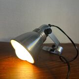 80s clip-on aluminum spotlight