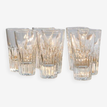 Lot de 8 verres à eau