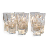 Set of 8 water glasses